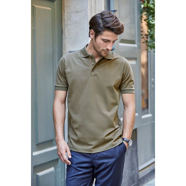 Luxury Stretch Poloshirt Herren